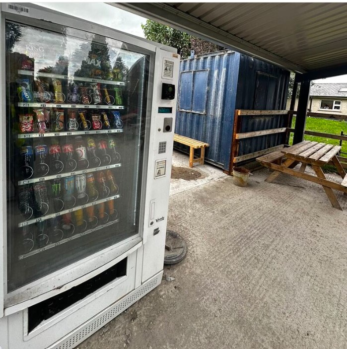 Snacks and Drinks Vending Machine Onsite Location in Cork